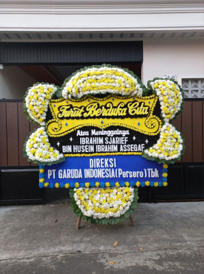 Papan Bunga Duka di Mekarwangi