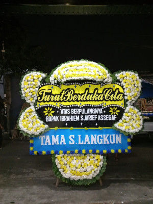 Papan Bunga Duka di Mekarwangi