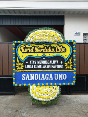 Papan Bunga Duka di Mekarwangi